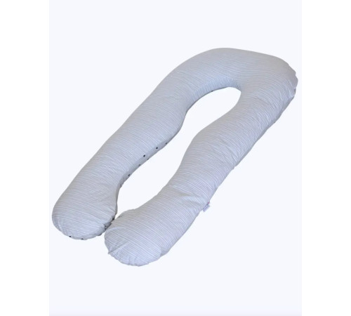 veres 301.15.06 pernă pentru gravide &icirc;n formă de u (140х75 cm.) gri\triunghiuri