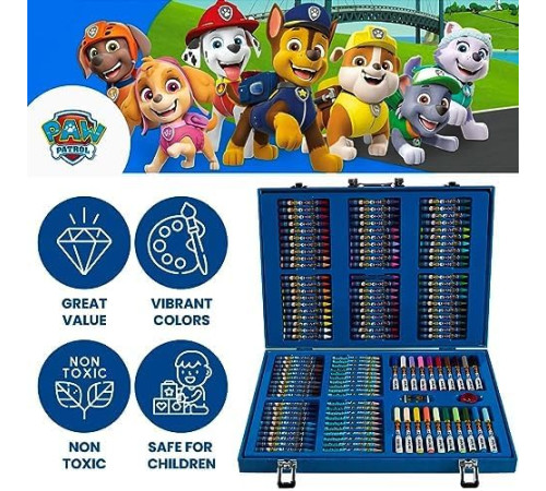 total office ppb-1115 set de pictura "paw patrol" (148 piese)