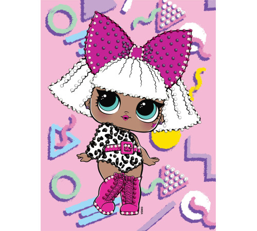  ideyka aml1223 mozaic cu diamante " "lol surprise! diva" (15х20 cm)