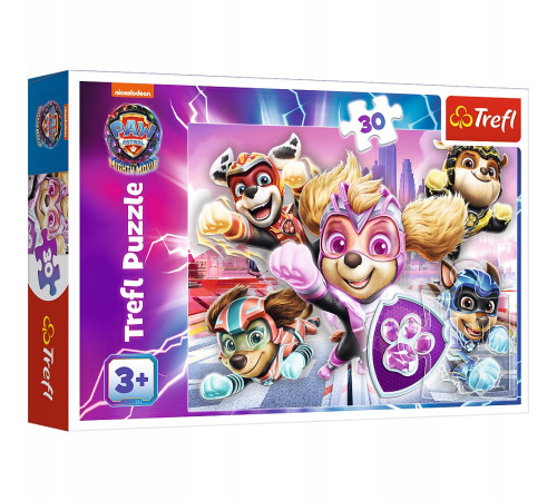 Trefl 18298 Puzzle "City’s Geroes" PAW PATROL (30el.)  trefl 18298 puzzle "city’s geroes" paw patrol (30el.)