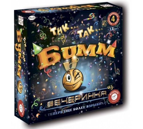 piatnik 785290 Настольная игра "Тик Так Бумм Вечеринка" (рус.)