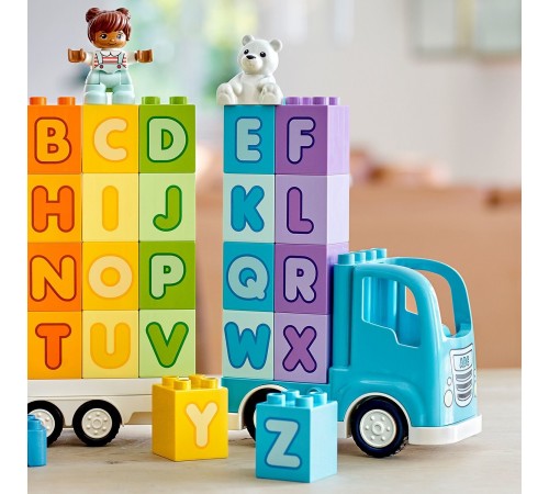 lego duplo 10915 constructor camion "alfabet" (36 el.)