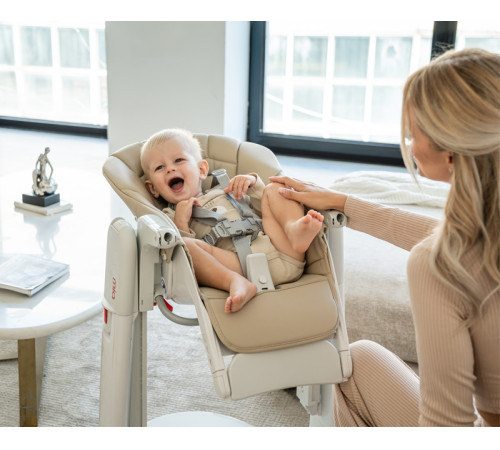 peg perego Стульчик для кормления - качели 3в1 tatamia follow me cacao