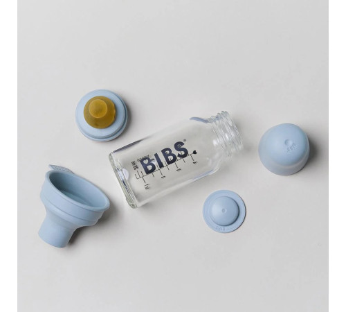 bibs biberon din sticlă (110 ml.) blush
