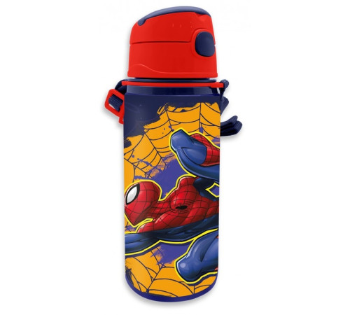  kids licensing sp50073  sticla pentru apa aluminiu "spiderman" (600 ml)