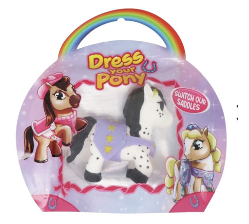 dress your pony dir-l-20002 figurine costumate de ponei (in sort.)