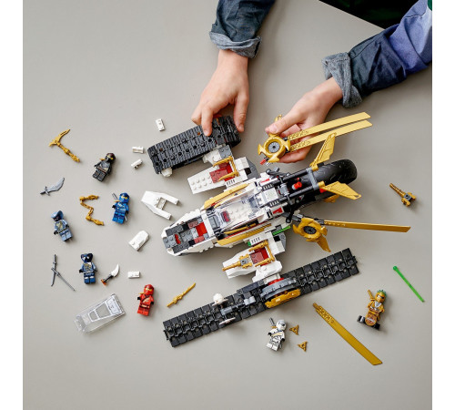 lego ninjago 71739 Конструктор "Сверхзвуковой самолёт" (725 дет.)