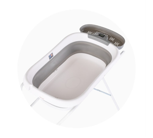 chipolino vksli0251gy cadă cu suport "slim' (86 cm) gri