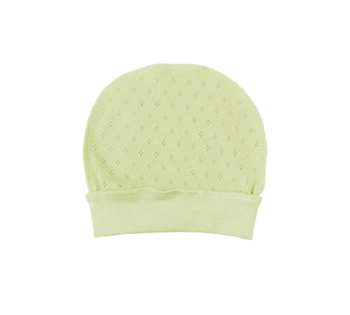 minikin 25130543 Шапочка "Ажурный листик" (р.43) оливковый