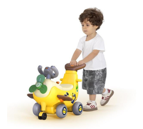 hola toys he9983 mașinuță avion 4-&icirc;n-1 "banana"