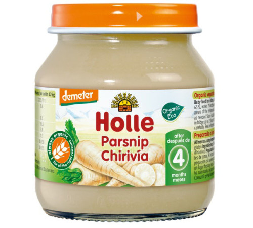 holle piure de pastarnac (4 luni+) 125 gr.