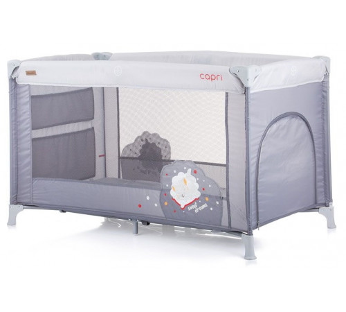  chipolino Манеж capri kosik02201pl платина