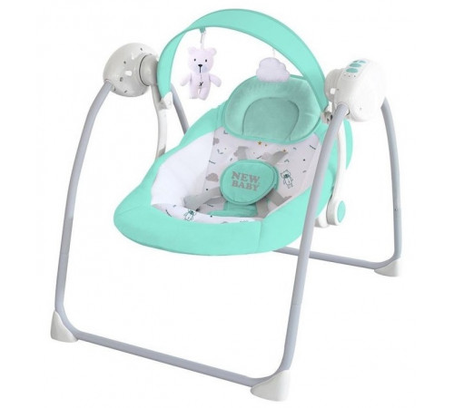 Baby Mix 43028 Качели New Baby Taddy мятный baby mix 43028 Качели new baby taddy мятный