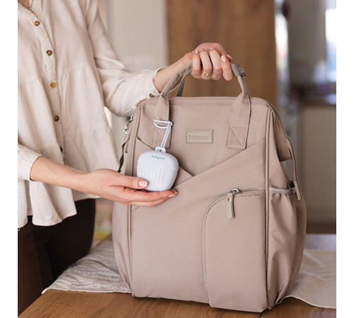 babyono-19631 Силиконовый контейнер для пустышки 1656/01 (голубой)