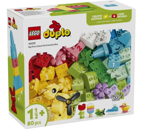 Детский&nbsp;магазин в Кишиневе в Молдове lego duplo 10479 Конструктор "Разноцветная коробка для творчества" (80 дет.)
