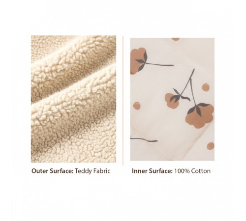 sevi 280-5 cocon pentru nou-născuți "teddy ecru"