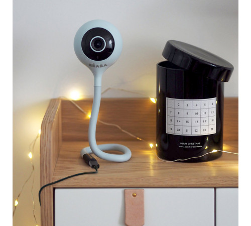 beaba 5279 Видеоняня wi-fi "zen connect pearl"серый