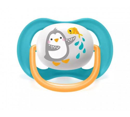 avent scf080/07 Пустышка силиконовая "animal" (6-18 м. ) 2 шт.