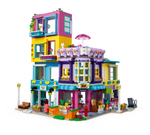 lego friends 41704 constructor "casa mare pe strada principală" (1682 el.)