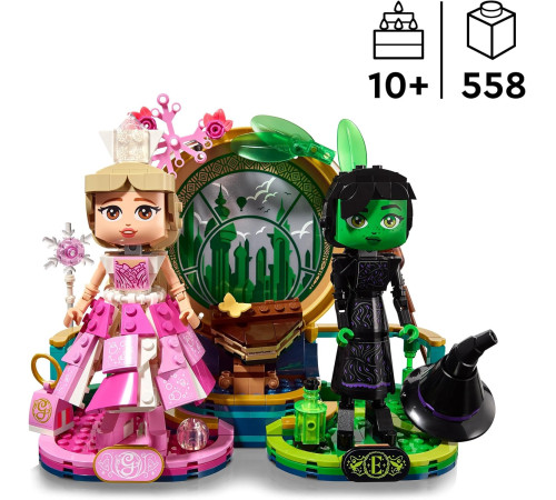 lego wicked 75682 Конструктор "Фигурки Эльфабы и Глинды" (558 дет.)