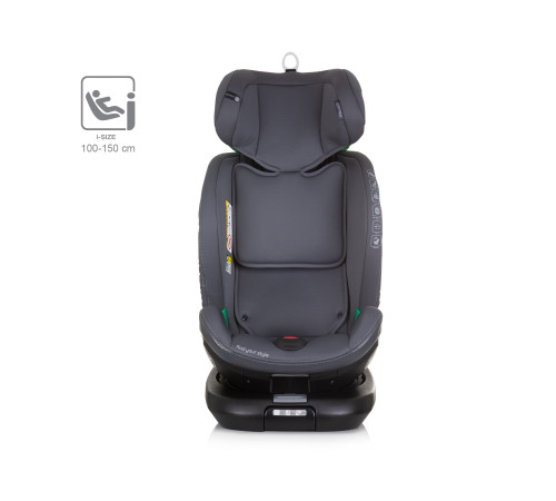 chipolino Автокресло "i-size isofix maximus" stkmm02402gn (40-150 см.) серый