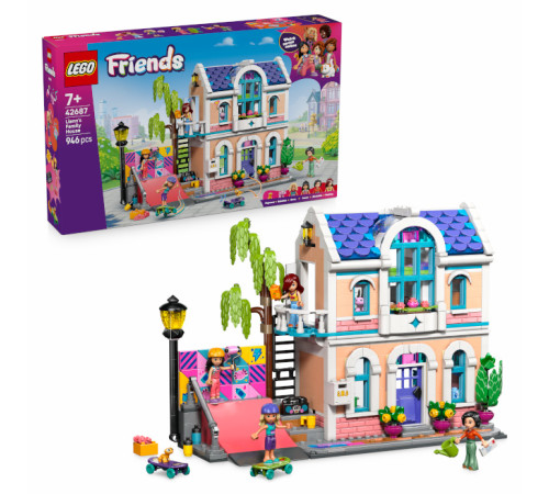 lego friends 42687 constructor "casa familiei liann" (946 el.)
