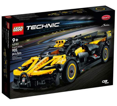  lego technic 42151 Конструктор "Бугатти Болид" (905 дет.)