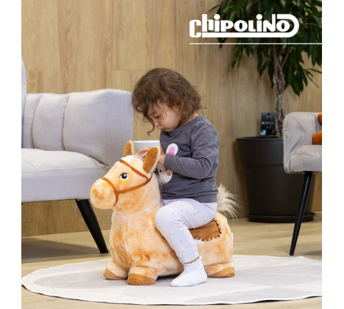 chipolino rhhop02401brow jucărie-jumper muzicala "caluleț" maro