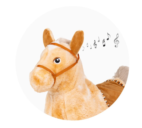 chipolino rhhop02401brow jucărie-jumper muzicala "caluleț" maro