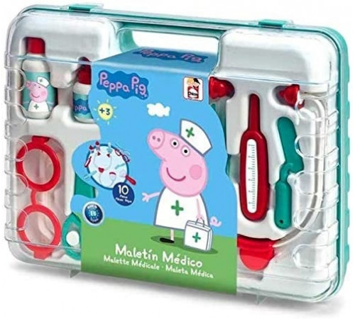  chicos 87020 set medical in valiza "peppa pig"