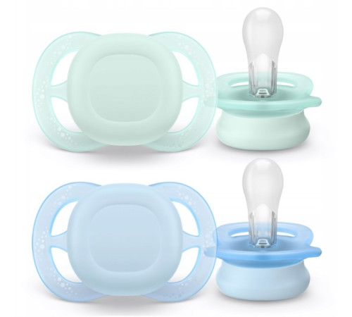  avent scf075/19 suzera din silicon ultra start (0-2 luni) 2 buc.