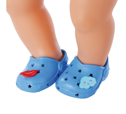 zapf creation 831809 pantofi pentru papusi baby born (43 cm) in sort.