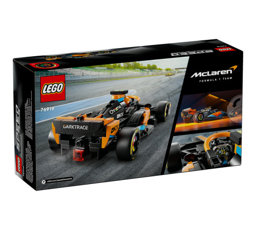 lego speed champions 76919 Конструктор "Гоночный автомобиль mclaren Формулы 1" (245 дет.)