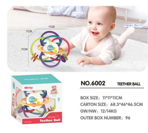 bibiin toys 6002 jucarie senzorială pentru dentiție "minge"