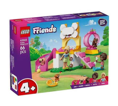 Детский&nbsp;магазин в Кишиневе в Молдове lego friends 42665 Конструктор "Игровая площадка для щенков" (66 дет.)