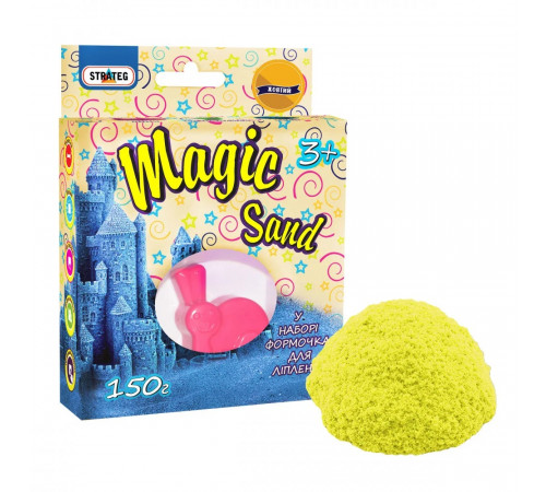  strateg leo 39306 nisip cinetic "magic sand" galben