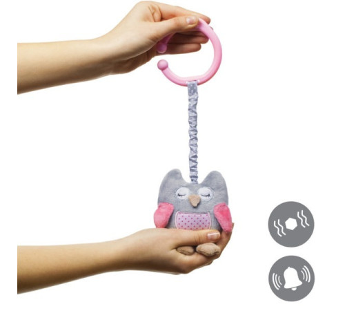 babyono-651 442 jucărie vibrantă "bufnița sofia" (in sort.)