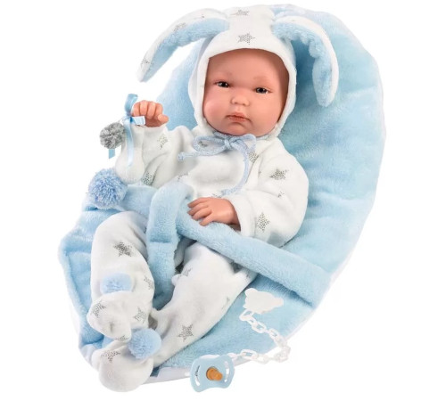 llorens 63585 păpuşă "bimbo sillita porta bebe" (35 cm.)