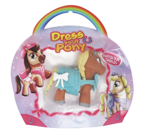 dress your pony dir-l-20002 figurine costumate de ponei (in sort.)