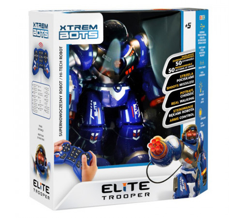 xtrem bots xt380974 robot interactiv "elite bot"