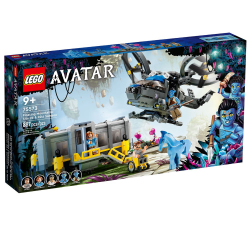 lego avatar 75573 Конструктор "Парящие горы: Зона 26 и rda" (887 дет.)