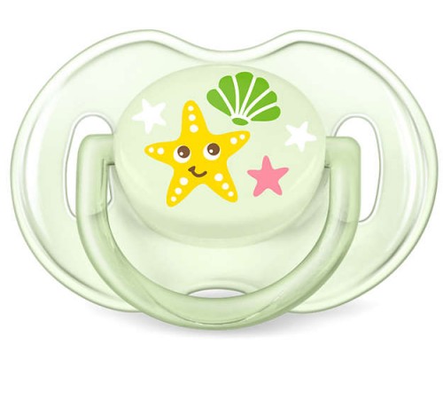 avent scf169/36 suzeta din silicon classic (0-6 m.) 2 buc.