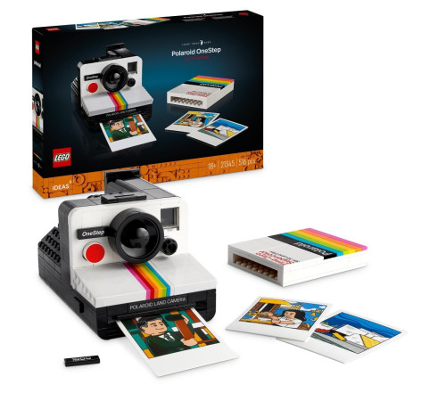 lego icons 21345 constructor "camera polaroid onestep" (516 el.)