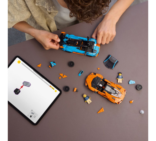 lego speed ​​champions 77238 Конструктор "lamborghini revuelto și hurac&aacute;n sto" (607 дет.)