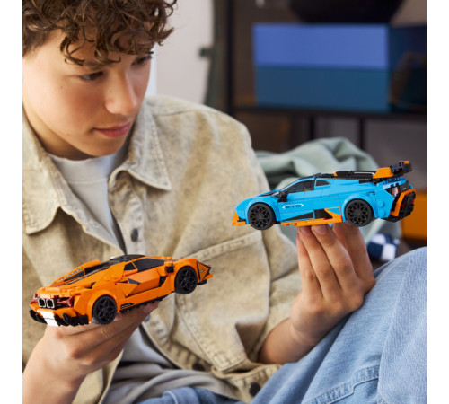 lego speed ​​champions 77238 Конструктор "lamborghini revuelto și hurac&aacute;n sto" (607 дет.)