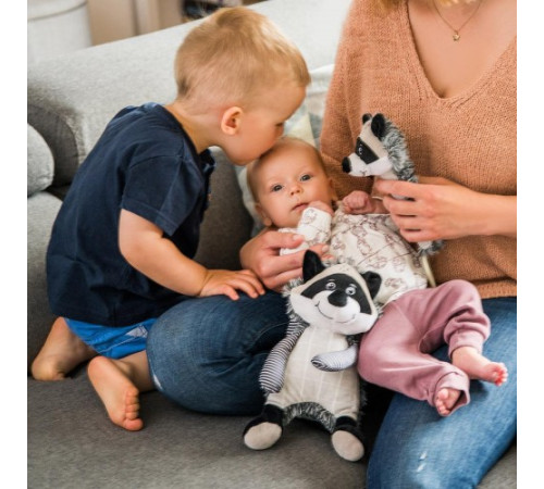 babyono-77 745 Мягкая игрушка "Енот Рокки"