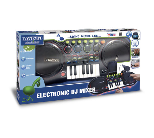 Bontempi 181000 DJ пульт с микрофоном bontempi 181000 dj пульт с микрофоном