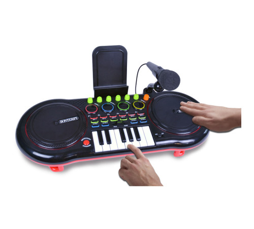 Bontempi 181000 DJ пульт с микрофоном bontempi 181000 dj пульт с микрофоном