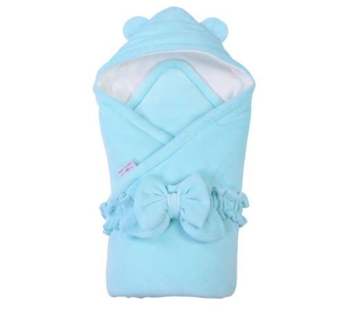  veres 125.06.08 plic-pătură cu glugă "velour mint" (80 х 80 cm.)