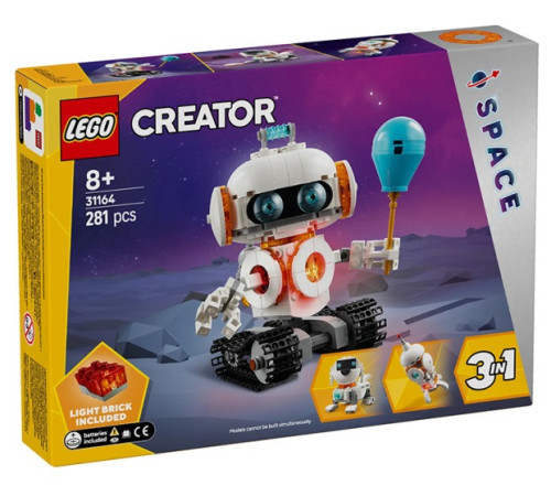 Jucării pentru Copii - Magazin Online de Jucării ieftine in Chisinau Baby-Boom in Moldova lego creator 31164 constructor "robot spațial" (281 el.)